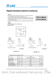 DTA124ECA datasheet pdf Leshan Radio Company