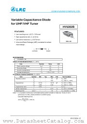 HVU202B datasheet pdf Leshan Radio Company