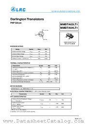 MMBTA64LT1 datasheet pdf Leshan Radio Company