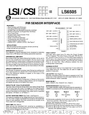 LS6505 datasheet pdf LSI Computer Systems