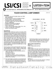 LS7234 datasheet pdf LSI Computer Systems