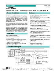 LXT304A datasheet pdf Level One