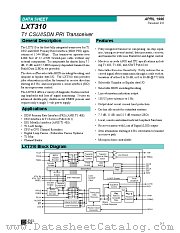 LXT310 datasheet pdf Level One