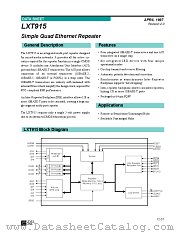 LXT915 datasheet pdf Level One