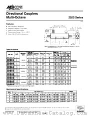 2025 datasheet pdf Tyco Electronics