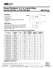 2089 datasheet pdf Tyco Electronics