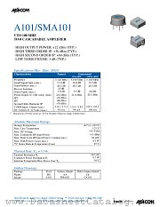 A101 datasheet pdf Tyco Electronics
