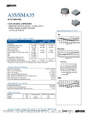 SMA35 datasheet pdf Tyco Electronics