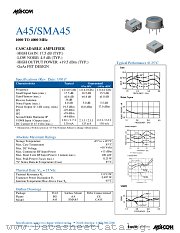 SMA45 datasheet pdf Tyco Electronics