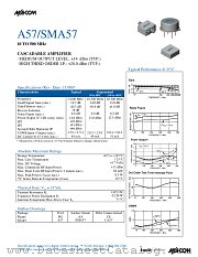 SMA57 datasheet pdf Tyco Electronics