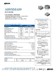SMA89 datasheet pdf Tyco Electronics