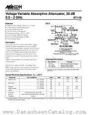 AT-110 datasheet pdf Tyco Electronics