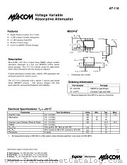 AT-118 datasheet pdf Tyco Electronics