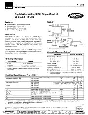 AT-242 datasheet pdf Tyco Electronics