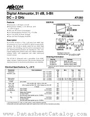 AT-260 datasheet pdf Tyco Electronics