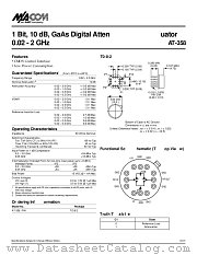 AT-358 datasheet pdf Tyco Electronics