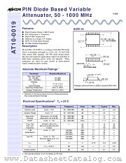 AT10-0019-TB datasheet pdf Tyco Electronics