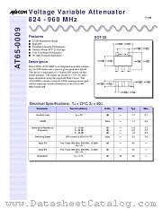AT65-0009TR datasheet pdf Tyco Electronics
