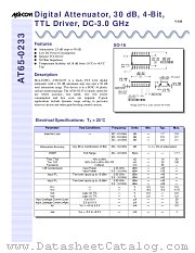 AT65-0233 datasheet pdf Tyco Electronics