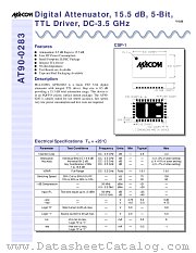 AT90-0283TR datasheet pdf Tyco Electronics