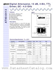 AT90-0413 datasheet pdf Tyco Electronics