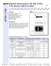 AT90-1106TR datasheet pdf Tyco Electronics