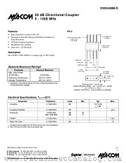 CH35-0008-S datasheet pdf Tyco Electronics
