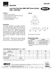 DS52-0007-TR datasheet pdf Tyco Electronics