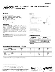 DS55-0004-TR datasheet pdf Tyco Electronics