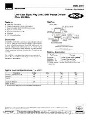 DS58-0001 datasheet pdf Tyco Electronics