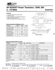 DU2812OV datasheet pdf Tyco Electronics