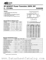 DU28200 datasheet pdf Tyco Electronics