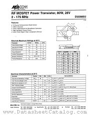 DU2880U datasheet pdf Tyco Electronics