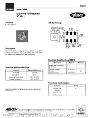EIN13 datasheet pdf Tyco Electronics