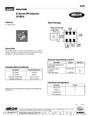 EIN8 datasheet pdf Tyco Electronics
