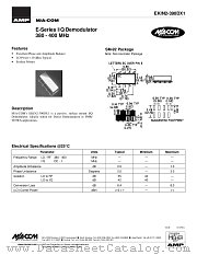EKIN2-390DX1 datasheet pdf Tyco Electronics