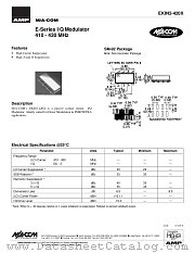 EKIN2-420X datasheet pdf Tyco Electronics