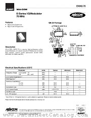 EKIN2-70 datasheet pdf Tyco Electronics