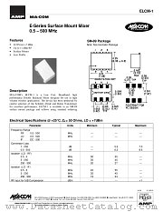 ELCM-1 datasheet pdf Tyco Electronics
