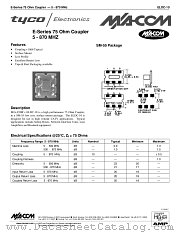 ELDC-10 datasheet pdf Tyco Electronics