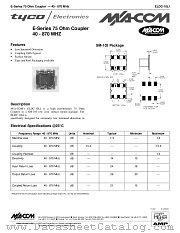 ELDC-10LI datasheet pdf Tyco Electronics