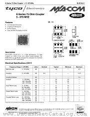 ELDC-8LI-1 datasheet pdf Tyco Electronics