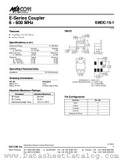 EMDC-16-1TR datasheet pdf Tyco Electronics