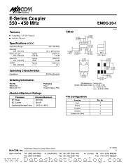EMDC-20-1 datasheet pdf Tyco Electronics