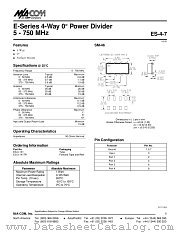 ES-3-1X1 datasheet pdf Tyco Electronics