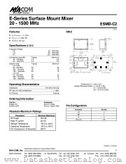 ESMD-C2TR datasheet pdf Tyco Electronics