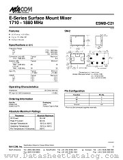 ESMD-C21TR datasheet pdf Tyco Electronics