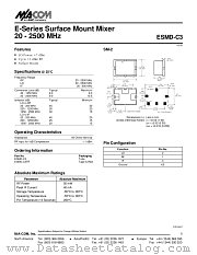 ESMD-C3 datasheet pdf Tyco Electronics