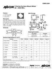 ESMD-C50HTR datasheet pdf Tyco Electronics