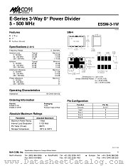 ESSM-3-1WTR datasheet pdf Tyco Electronics